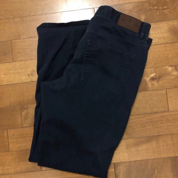 Michael Kors tailored fit pants dark navy size 32/32 - Picture 12 of 12